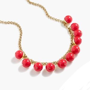 J. Crew beaded long necklace